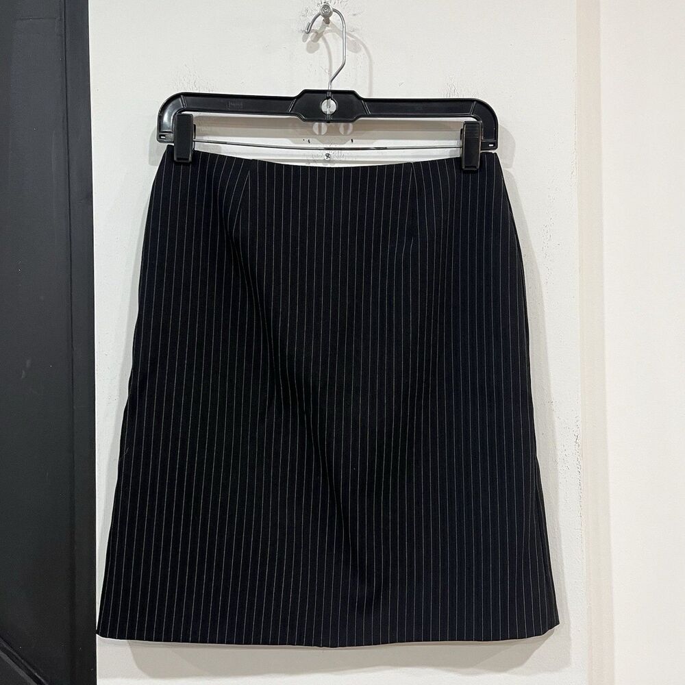 Vintage CW Designs Striped Pencil Skirt Size Large Career Office Interview